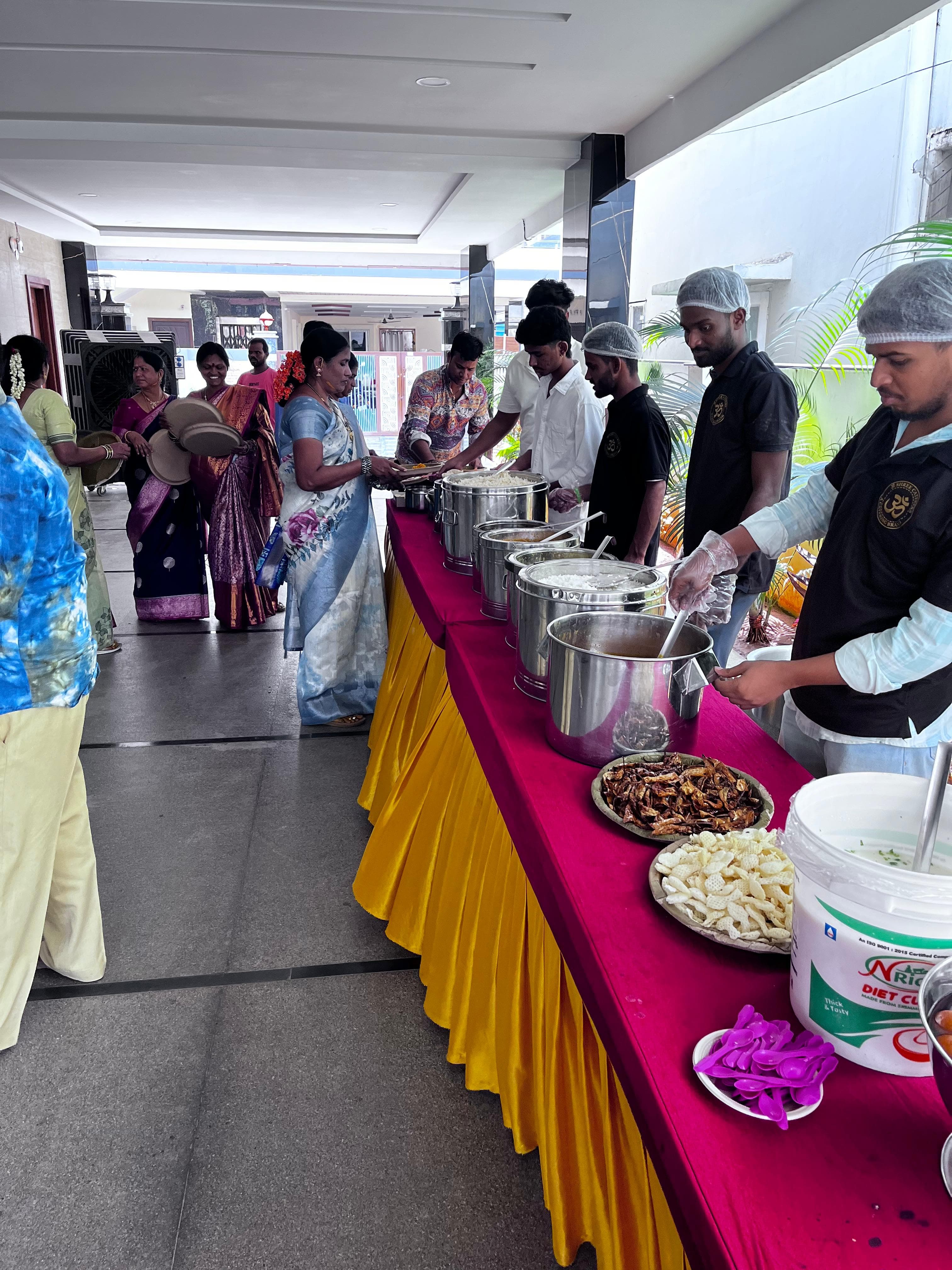Birthday catering event
