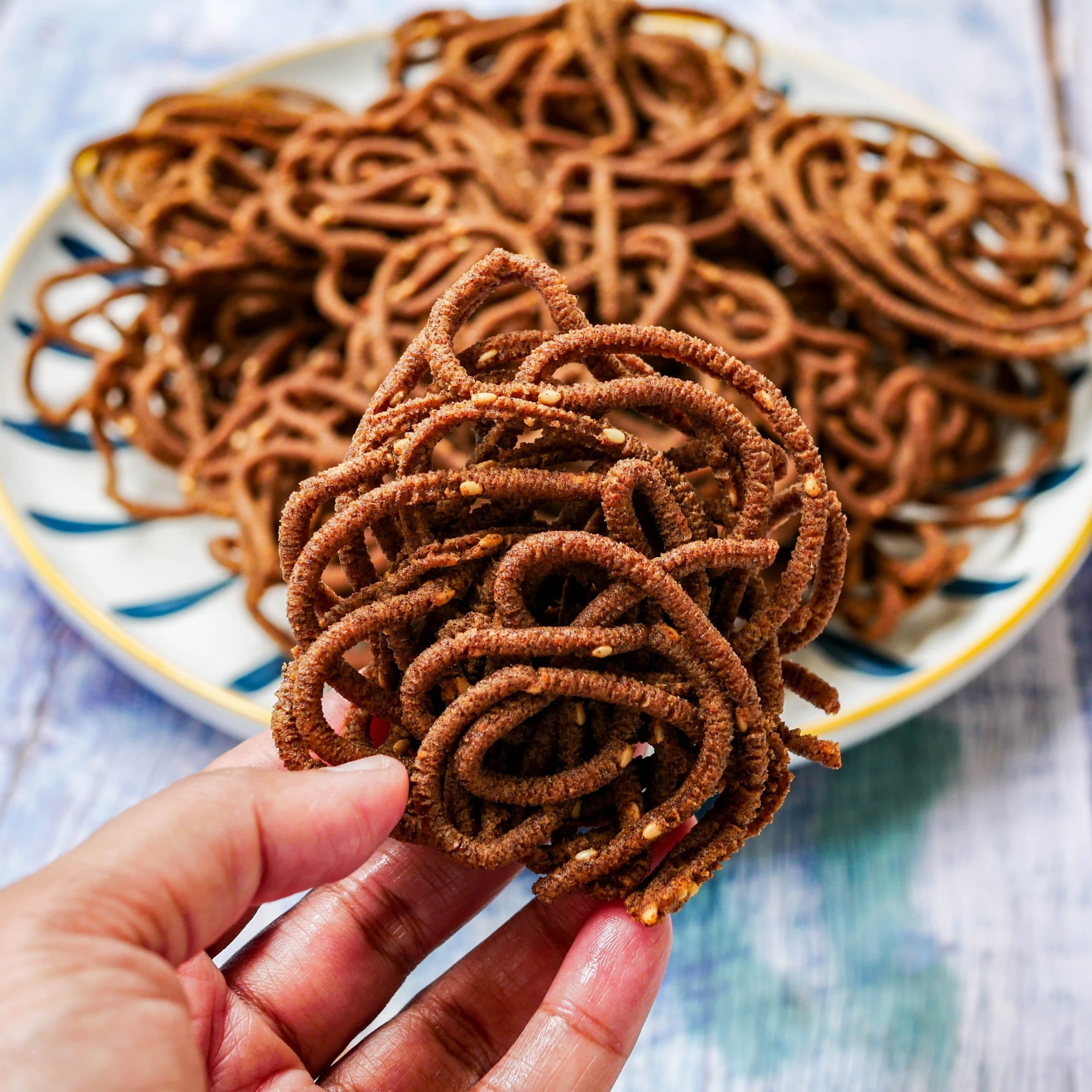 Traditional homemade Andhra snacks